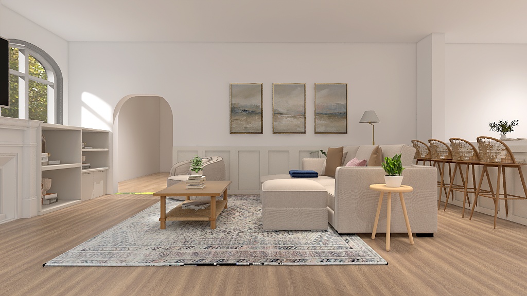 A Warm, Modern Living Room That Finally Comes Together