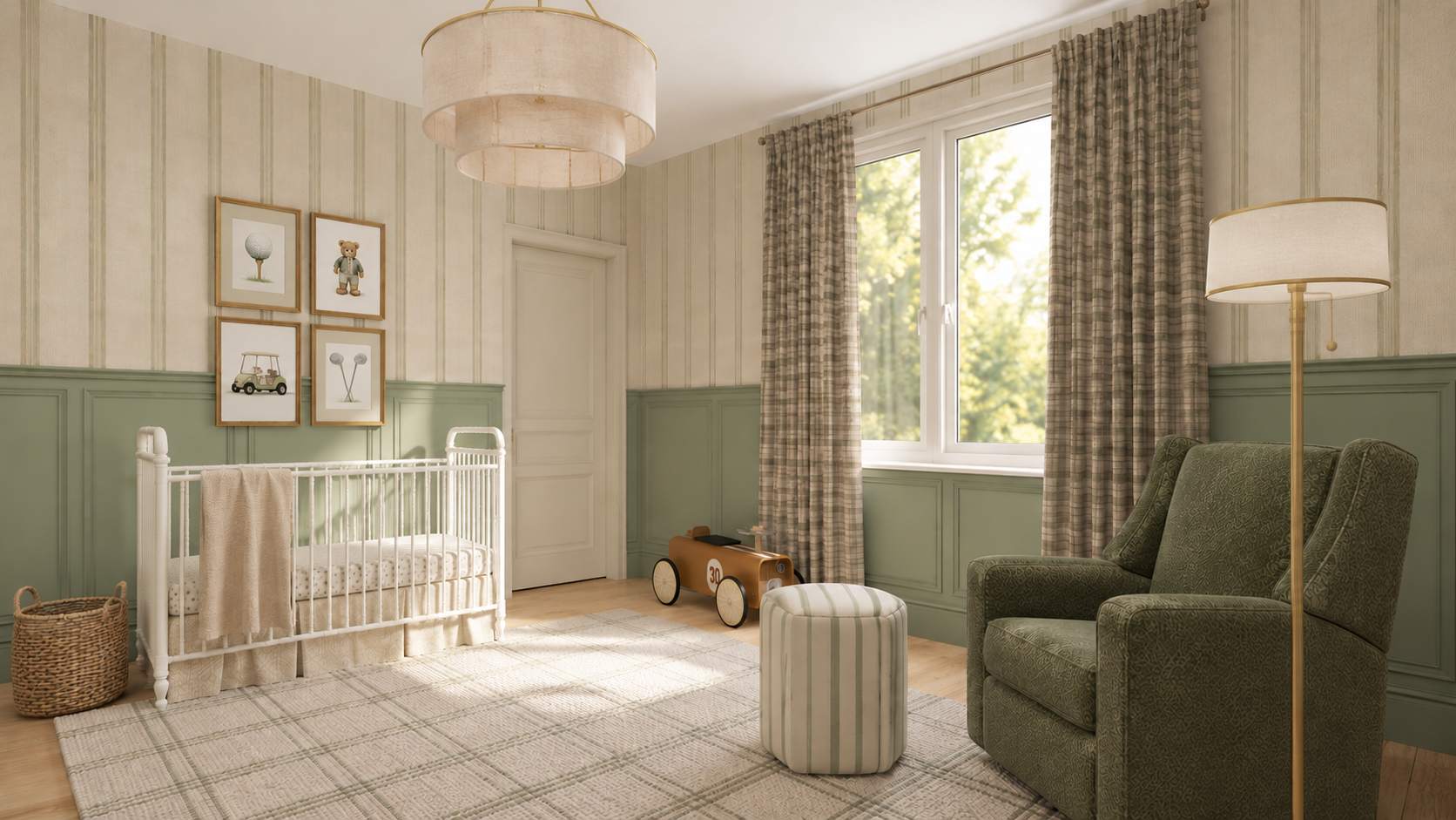 A Classic Nursery Designed for the Next Chapter
